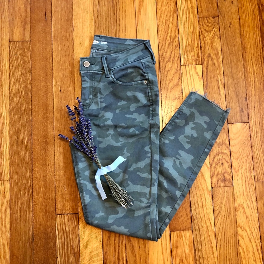 Camo Skinny Jeans